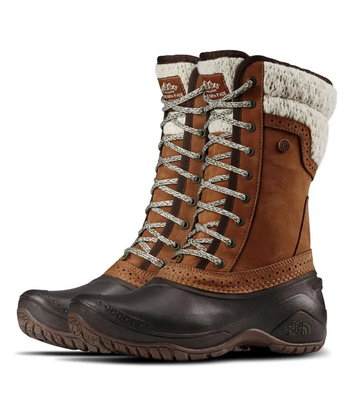 Womens Shellista II Mid Boots Dachshund Browndemitasse Brown The North Face Winter Boots