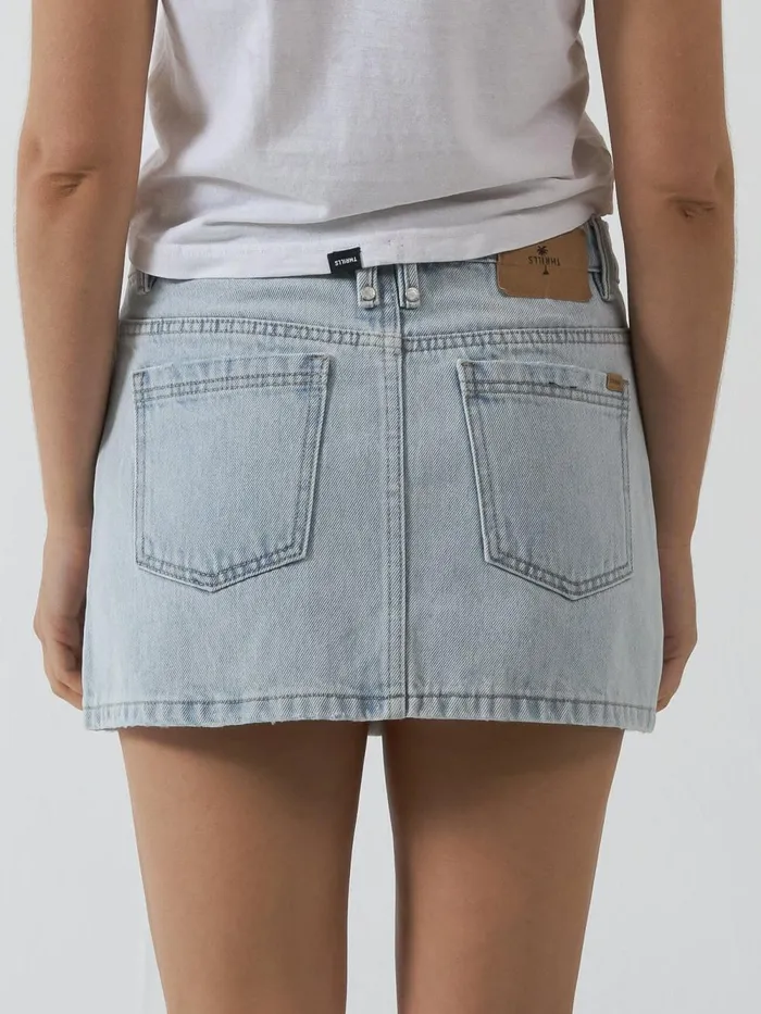 Womens Sophie Skirt Faded Dust Blue Thrills Skirts