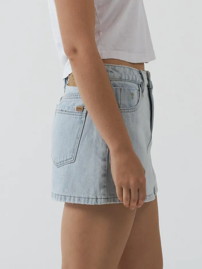 Womens Sophie Skirt Faded Dust Blue Thrills Skirts