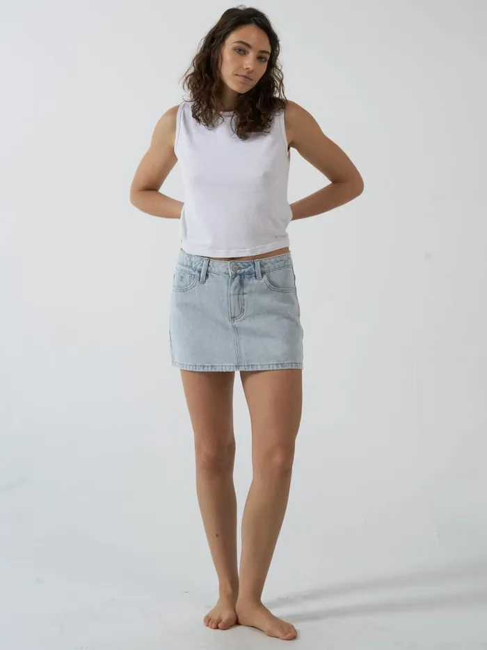 Womens Sophie Skirt Faded Dust Blue Thrills Skirts