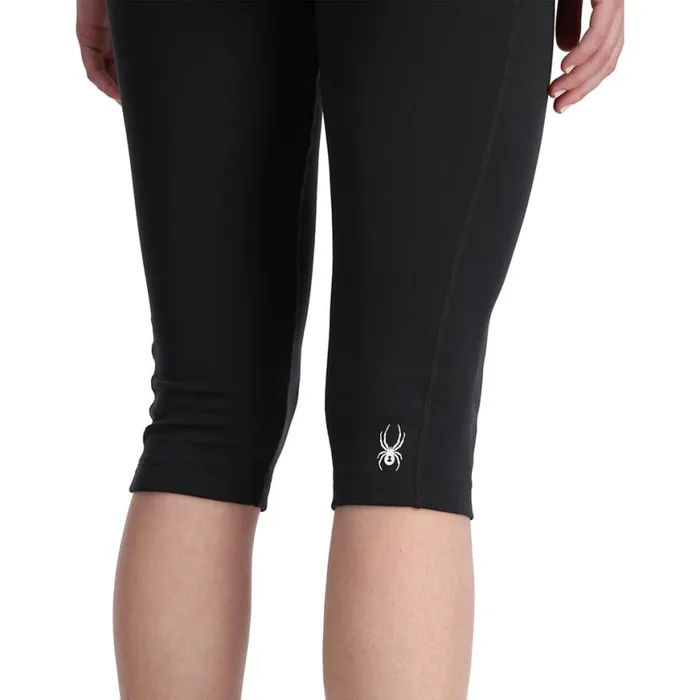 Womens Stretch Charger 34 Pants Black Spyder Layers