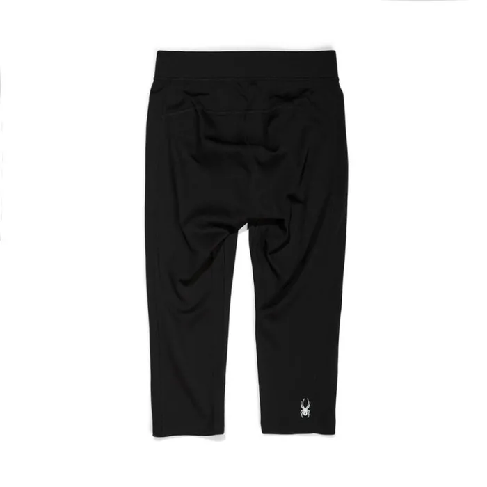 Womens Stretch Charger 34 Pants Black Spyder Layers