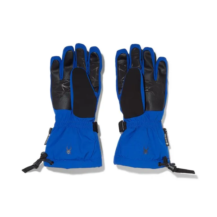Womens Synthesis Electric Blue Spyder Gloves