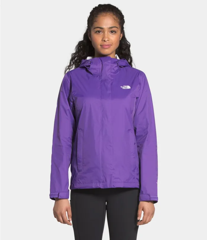 Womens Venture 2 Jacket Peak Purple The North Face Rainwear