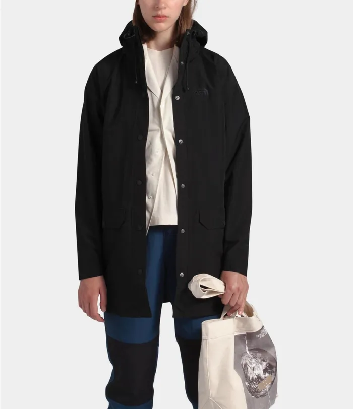 Womens Woodmont Rain Jacket Tnf Black The North Face Parkas
