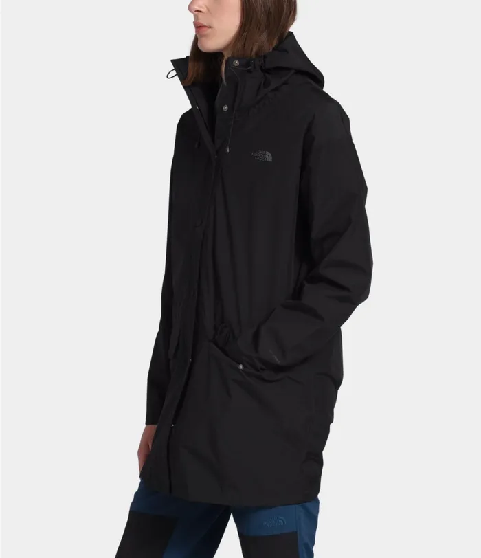 Womens Woodmont Rain Jacket Tnf Black The North Face Parkas