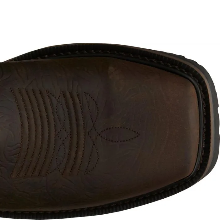 Work Men Justin Boots Joist 11034 Composite Toe Waterproof Work Boot Chocolate Brown 040brown041