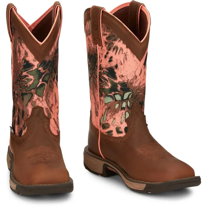 Work Women Justin Boots Trekker 11034 Waterproof Work Boot Russet Brown 040brown041 Work Women Justin Boots Trekker 11034 Waterproof Work Boot Russet Brown 040brown041
