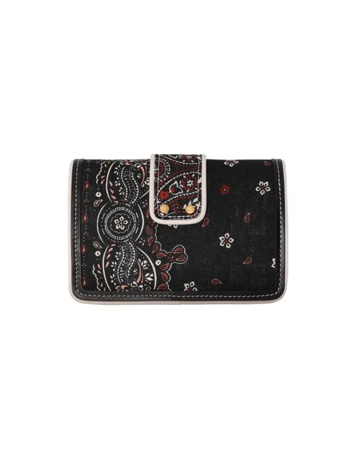 Zimmermann Bags Printed Small Cross Body Bag Black Bandana 8211 Women