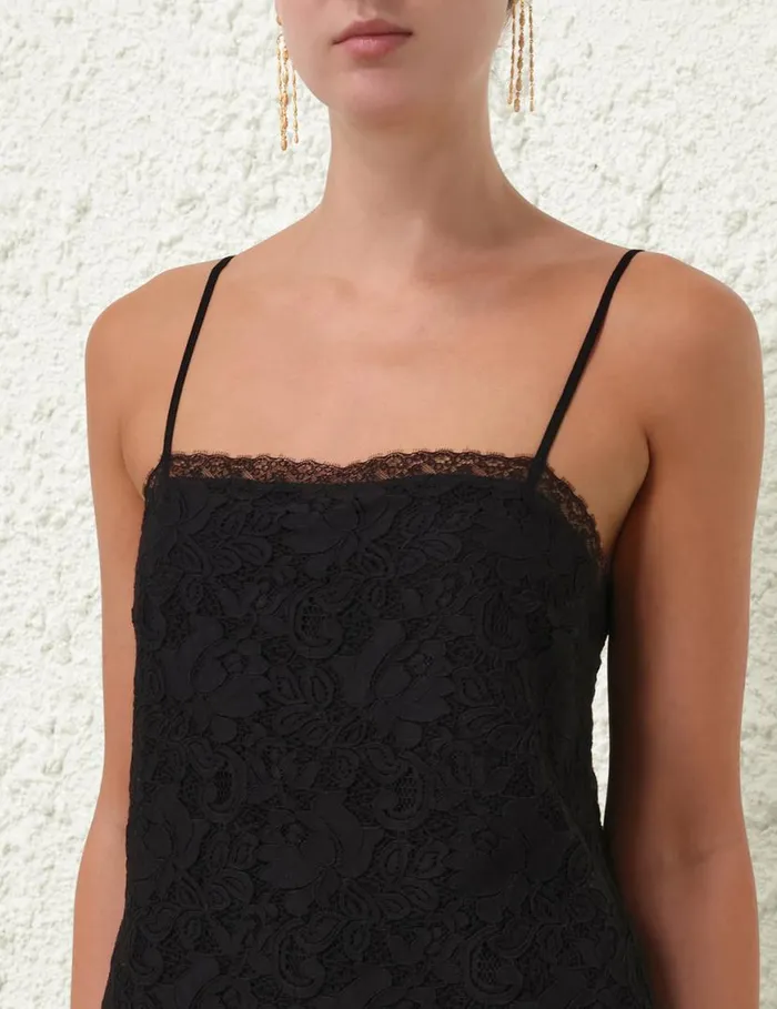 Zimmermann Clothing Lace Top Black 8211 Women