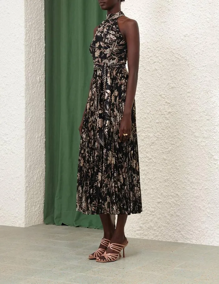 Zimmermann Clothing Sunray Picnic Dress Black Mockingbird 8211 Women
