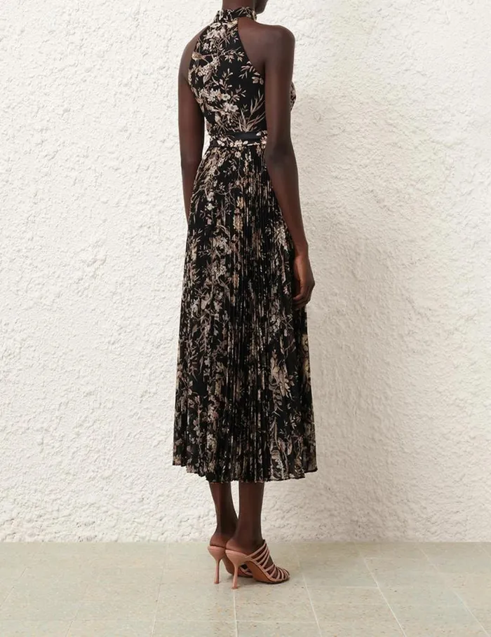 Zimmermann Clothing Sunray Picnic Dress Black Mockingbird 8211 Women