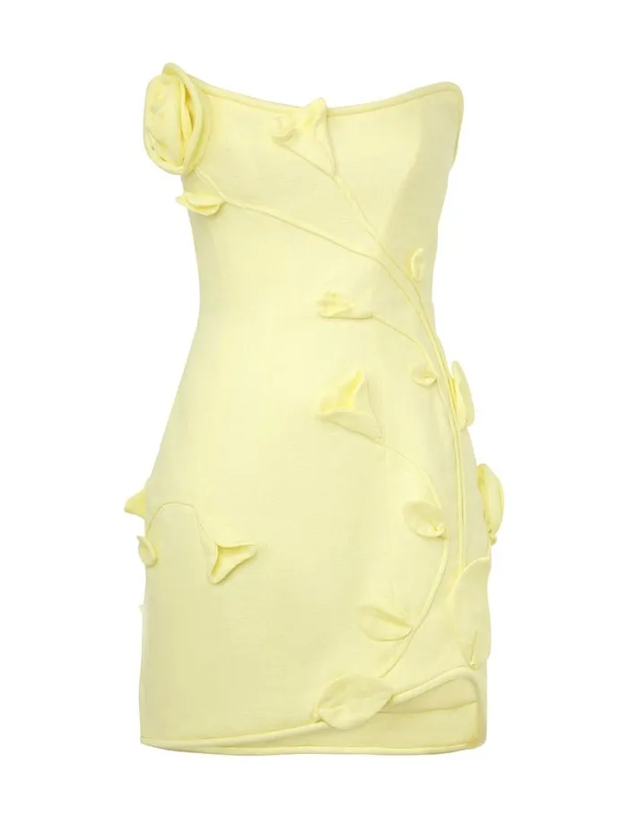 Zimmermann Dresses Matchmaker Rose Mini Lemon 8211 Women