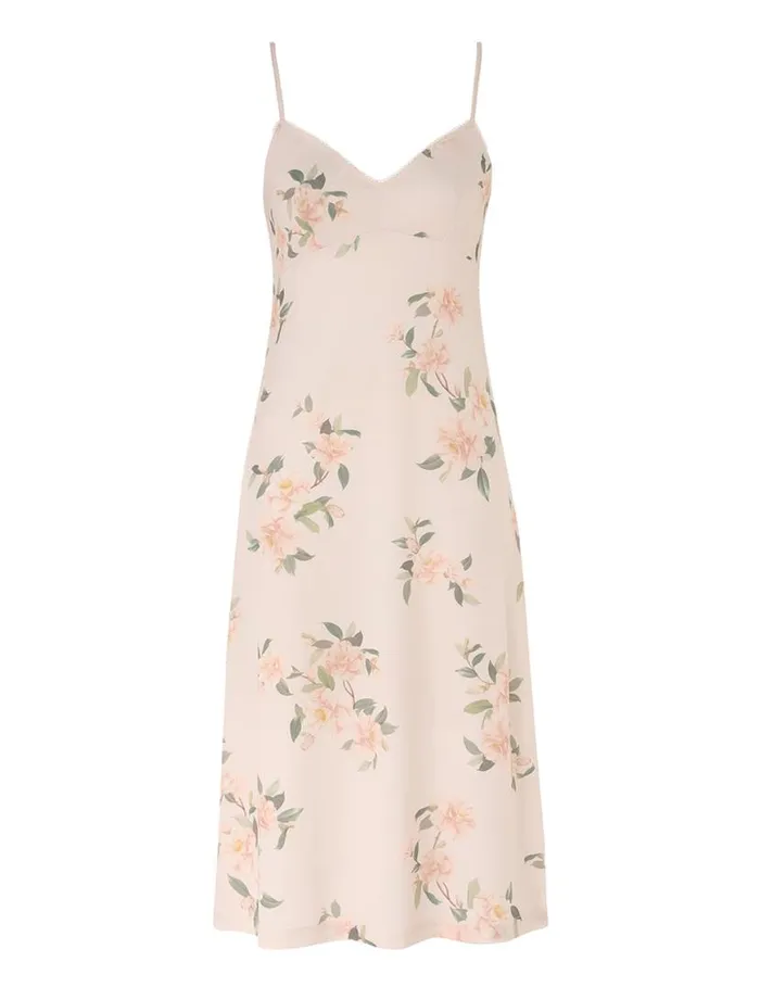 Zimmermann Dresses Natura Ruffle Midi Dress Coral Camellia 8211 Women