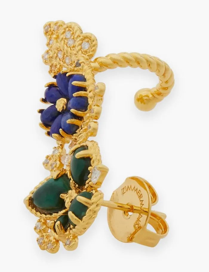 Zimmermann Earrings Zimmermann Bloom Crawler Goldmulti 8211 Women