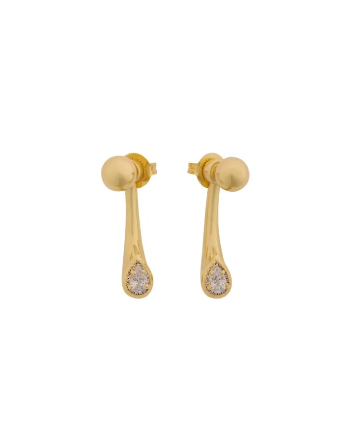 Zimmermann Earrings Zimmermann Radiant Ear Jacket Gold 8211 Women