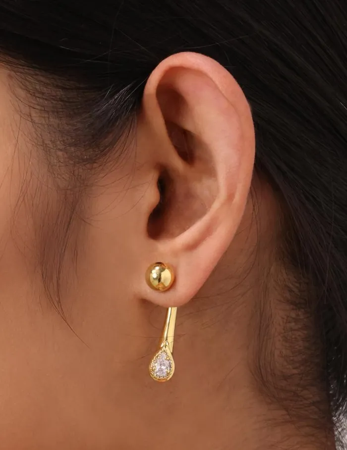 Zimmermann Earrings Zimmermann Radiant Ear Jacket Gold 8211 Women