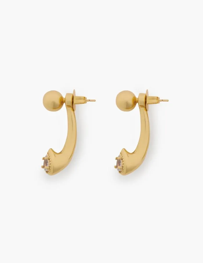 Zimmermann Earrings Zimmermann Radiant Ear Jacket Gold 8211 Women