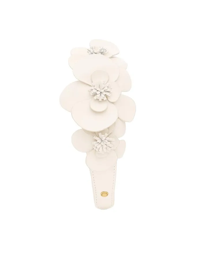 Zimmermann Hair Accessories Orchid Leather Headband Latte 8211 Women