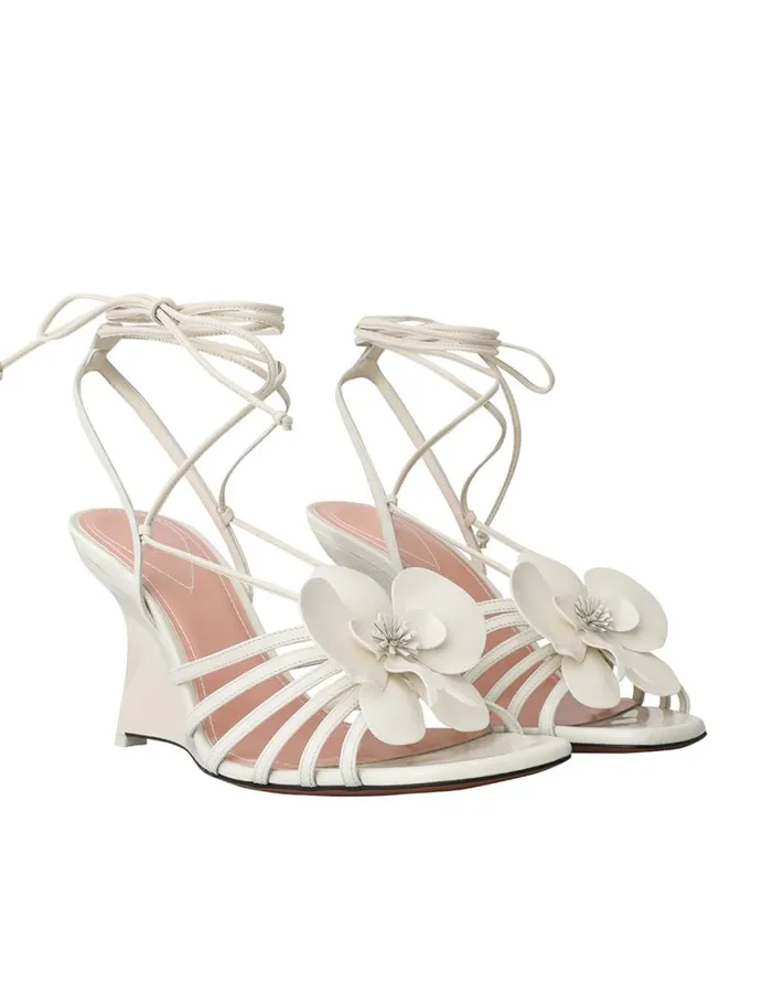 Zimmermann Heels Zimmermann Orchid Wedge 85 Macadamia 8211 Women