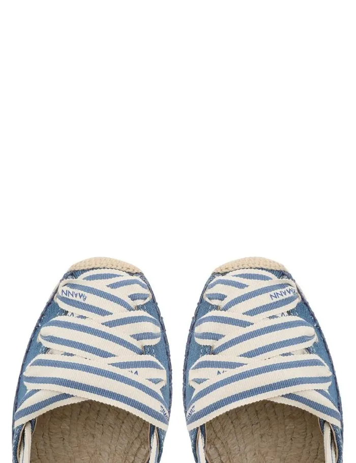 Zimmermann Heels Zimmermann Sol Espadrille 95 Denim 8211 Women