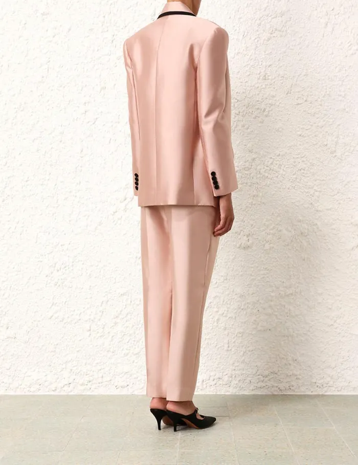 Zimmermann Jackets and Coats Matchmaker Tuxedo Jacket Blush 8211 Women