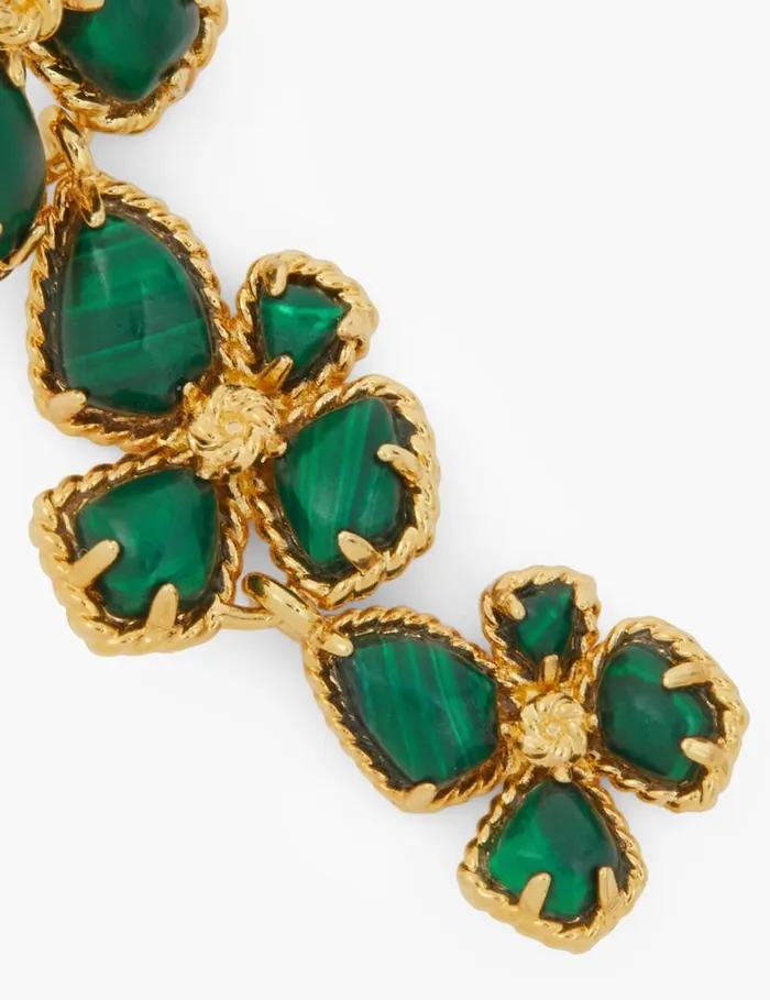 Zimmermann Jewellery Zimmermann Bloom Large Dangles Goldmalachite 8211 Women