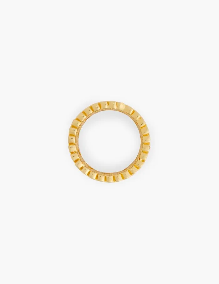 Zimmermann Jewellery Zimmermann Laurel Band Ring Gold 8211 Women