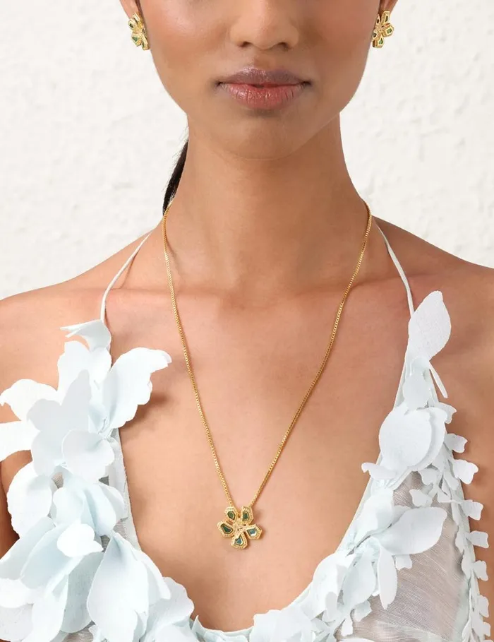 Zimmermann Jewellery Zimmermann Natura Pendant Goldagate 8211 Women