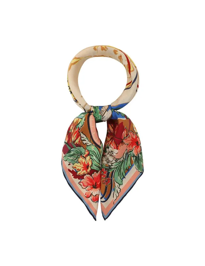 Zimmermann Scarves Printed Silk Square 70 Nautical Map 8211 Women