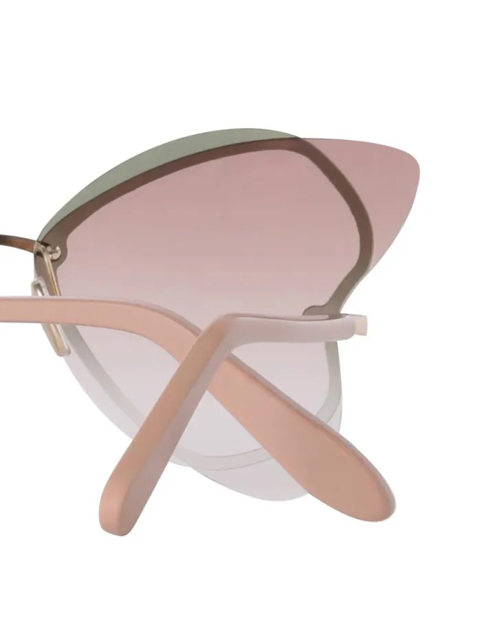 Zimmermann Sunglasses Zimmermann Gleam Butterfly Rose 8211 Women
