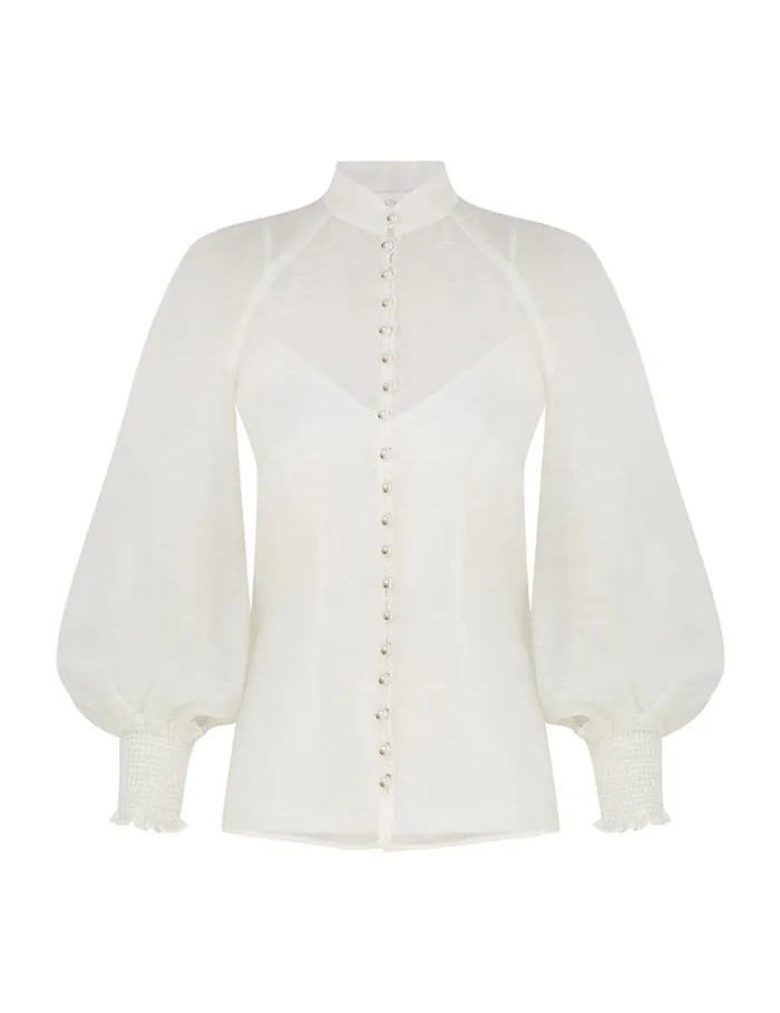Zimmermann Tops Natura Blouse Natural 8211 Women