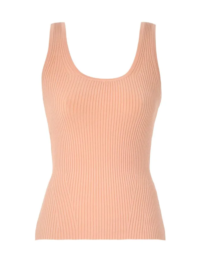 Zimmermann Tops Scoop Neck Tank Nude Pink 8211 Women
